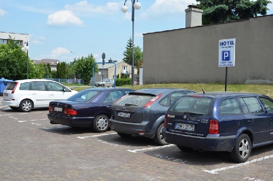 Parking hotelowy